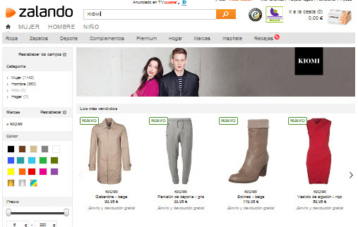 ropa Zalando