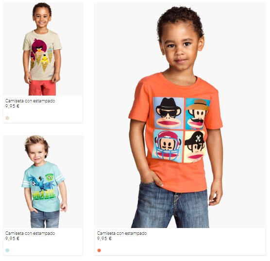 h&m niños