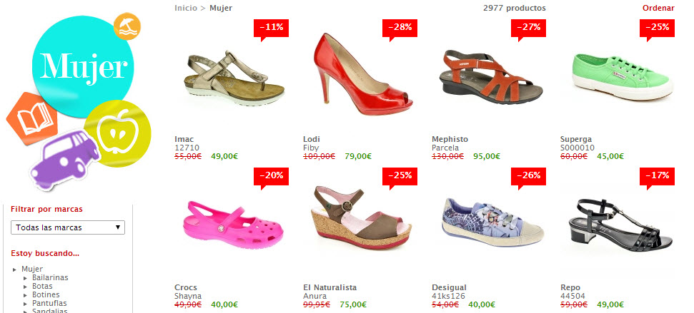 shopiteca zapatos de mujer