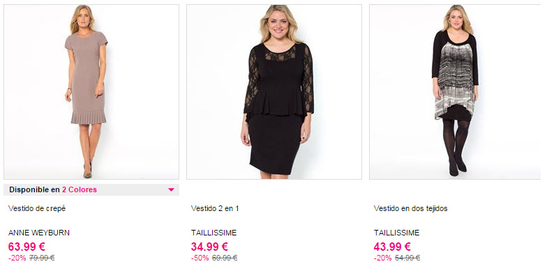 la redoute tallas grandes