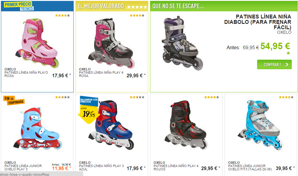 patines decathlon opiniones