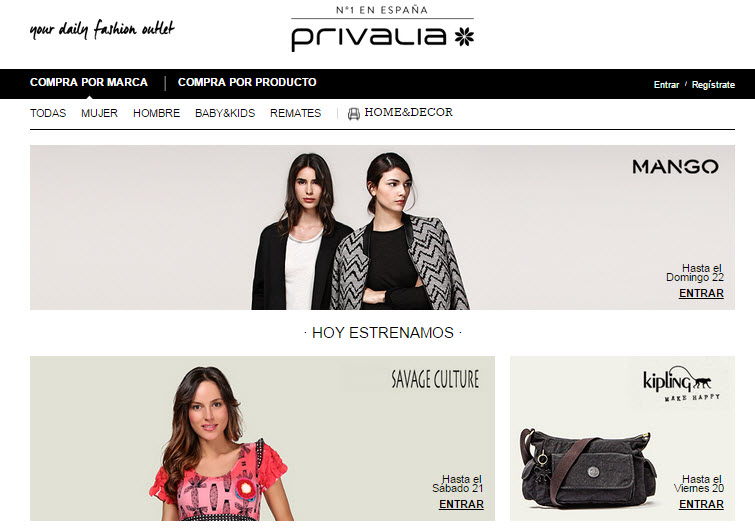 mejores portales de ventas privadas 2015