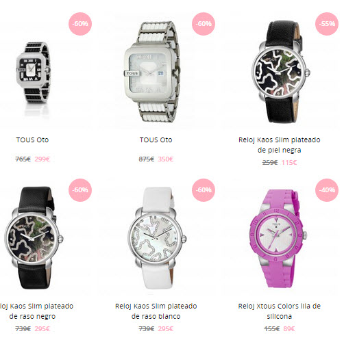 tous relojes 2015