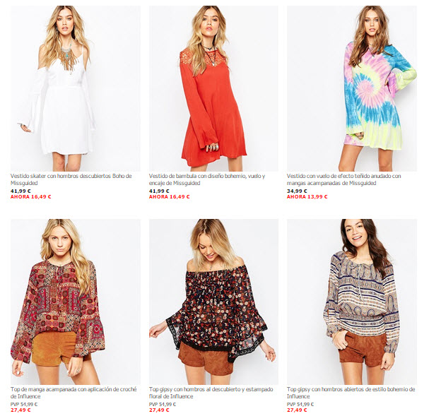 rebajas asos vestidos 2015