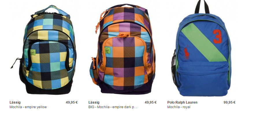 vuelta al cole 2015 mochilas