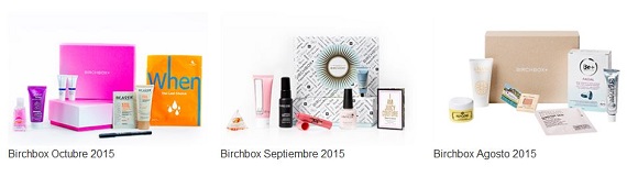 Birchbox caja de belleza