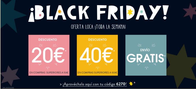 black friday ropa para niños