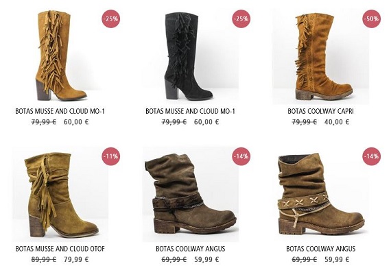 Rebajas Ulanka 2016 botas