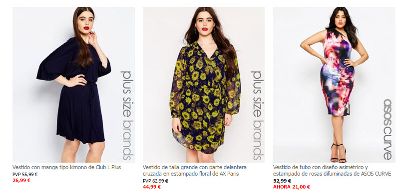 rebajas asos curve 2016