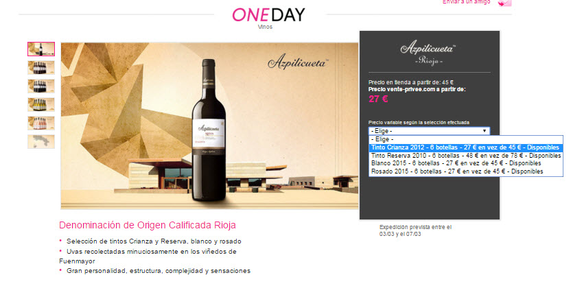 one day vente-privee