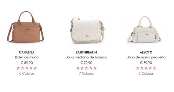 kipling bolsos