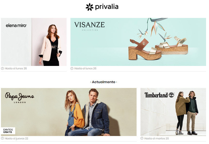 Opiniones Privalia cómo funciona el outlet de ventas privadas