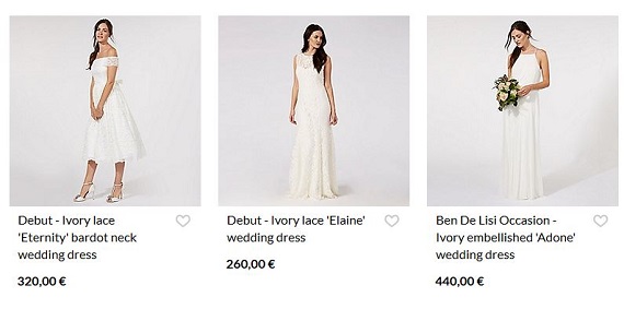 debenhams bodas