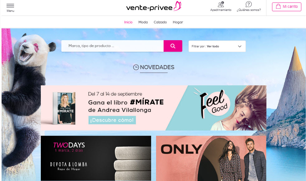 ventas privadas vente privee