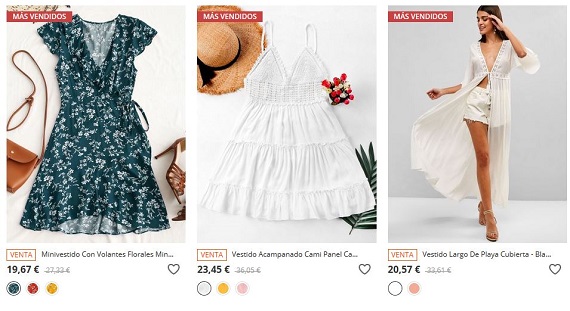 zaful vestidos