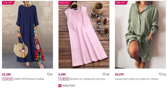 newchic vestidos